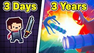 3 Days Vs 3 Years of Game Development!