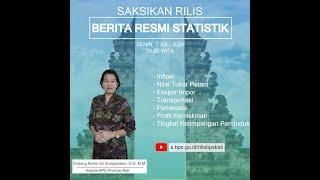 Rilis Berita Resmi Statistik Indikator Strategis Provinsi Bali 1 Juli 2024