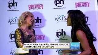 Britney Spears - Francisca Lachapel Meet & Greet (Despierta America @ Latin Grammys 2015) [4K]