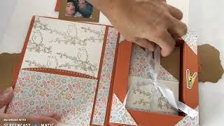 scrapbooking projet inspiré de Fannyscrap Stampin