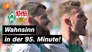 Werder Bremen – VfB Stuttgart Highlights | Bundesliga, 2. Spieltag 2022/23 | sportstudio