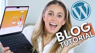 How to Create a Blog in 2023 (TUTORIAL) // 10-Minute WordPress Blog SETUP - Blogging for Beginners