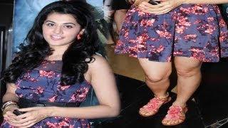 Lustful Babe Tapasee Pannu Spotted at Premiere Of Hollywood Movie 'G.I. Joe Retaliation'