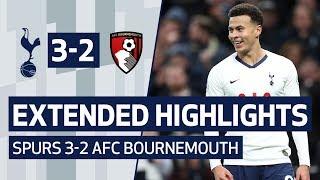 EXTENDED HIGHLIGHTS | SPURS 3-2 AFC BOURNEMOUTH | Dele's double and Sissoko's first at new stadium!