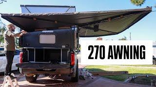 Affordable & Lightweight 270 Awning for Ultimate Truck Camping Adventure