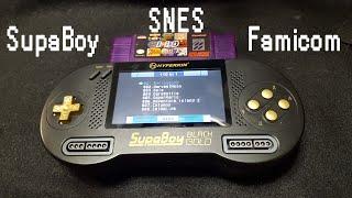 Supaboy Handheld SNES Super Famicom Console Short Review, Super Nintendo Games