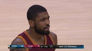 Kyrie Irving Technical Foul | Timberwolves vs Cavaliers | February 1, 2017 | 2016-17 NBA Season