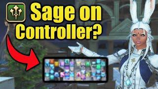 FFXIV Sage on Controller?! Easiest Healer to use on controller!