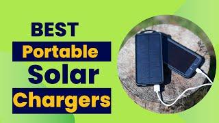 Best Portable Solar Chargers 2024  Top 5 Best Portable Solar Charger Reviews