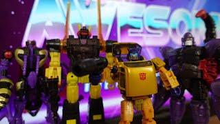 Transformers Legacy Buzzworthy Bumblebee Creatures Collide (Goldbug, Ransack, Skywasp, & Scorponok)