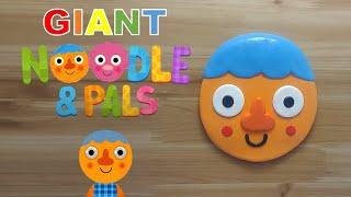 GIANT Noodle & Pals clay cracking making 거대 국수와 친구들 누들 클레이로 만들기