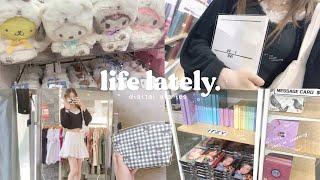 life lately  | shopping in LA, ive album unboxing, sanrio stores, lots of food, small hauls