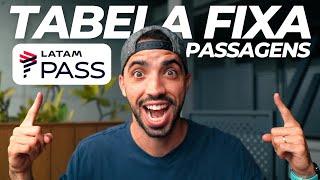 O SEGREDO das passagens aéreas BARATAS - TABELA FIXA