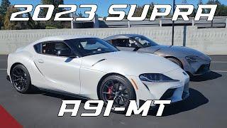 2023 Toyota Supra A91-MT Manual Overview