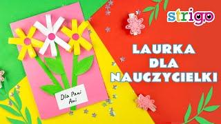 Jaki prezent na Dzień Nauczyciela? Ręcznie robiona kartka dla nauczyciela - DIY!