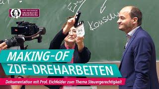 Making-of: ZDF-Dreharbeiten an der Uni | OVGU