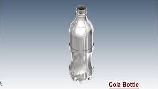 Cola Bottle | | Autodesk Inventor 2024 Tutorial