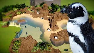 African Penguin Habitat | Empty Pens | Planet Zoo