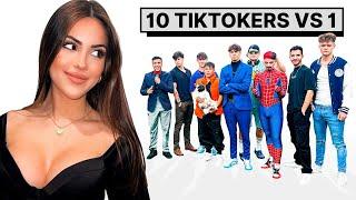 Pongo a Prueba a Lucia Bellido VS 10 Tiktokers!