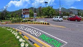  Islamabad walking tour 4K | Islamabad The Capital of Pakistan | Islamabad city tour 2024