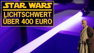 STAR WARS LICHTSCHWERT wie MACE WINDU - Über 400 Euro Unboxing - Ultrasabers Electrum Review Deutsch