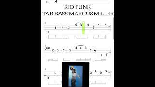 Marcus Miller - Rio Funk: Impara la Linea di Basso Leggendaria (Bass Tab)