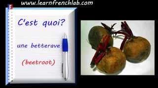 Learn French Lab | Vegetables in French