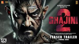 GHAJINI 2 : The Final Memory - Trailer | Aamir Khan, Sanjay Dutt | AR Murugadoss | New Movies 2025