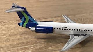 Gemini Jets World Atlantic Airlines McDonnell Douglas MD-83 1:400 Scale Unboxing