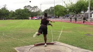 District 2021. Boys - Shot Put - LaDARION DUDLEY