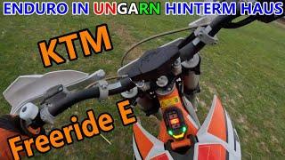 KTM Freeride E Elektro Spaß hinterm Haus