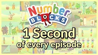 1 Second (ish) of every Numberblocks episode