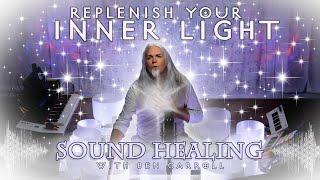 Replenish Your Inner Light | Deep Meditative Sound Healing | Angelic Voice & Singing Bowls | 432hz