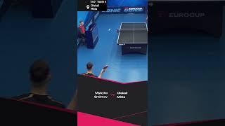 1 mistake = defeat #shorts #tteurocup #TableTennis