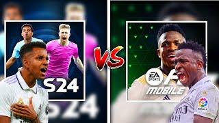 DLS 24 Vs EA SPORTS FC MOBILE 25 COMPARISON: GRAPHICS, ANIMATION, CELEBRATIONS...