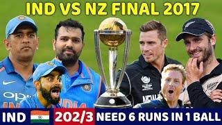 INDIA VS NEW ZEALAND T20 FINAL | IND VS NZ FULL MATCH HIGHLIGHTS | MOST THRILLING MATCH EVER