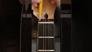 Guitar Tuning Mod - Nut Graphite #guitar #beginners #squierbyfender