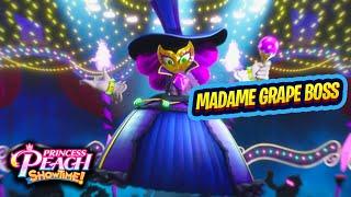 Princess Peach Showtime BF Madame Grape Final Boss All Sparkle Gems and Ribbons