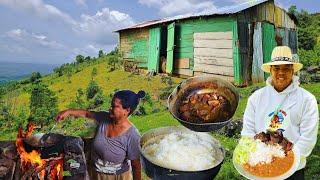 Fui Al Campo Brison Para Cocinar Un Cerdo Al Caldero En Casa De Doña Máxima #cocinandoaleńard