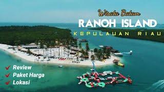 Pulau Ranoh, Batam || Hamparan Pasir Putih Dan Hijaunya Pohon Kelapa Menambah Keindahan Pulau Ini