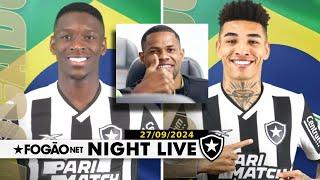 NIGHT LIVE: JÚNIOR SANTOS DE VOLTA EM DIA DE CONVOCAÇÃO DUPLA DO BOTAFOGO PARA SELEÇÃO BRASILEIRA