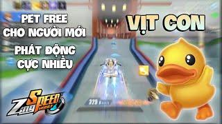 ZingSpeed Mobile - Review Pet Free Vịt Con - Chuyên Map Bay Phát Động Cực Nhiều