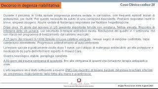 SDOr - Caso clinico 5: ricovero codice 28