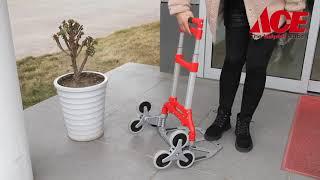 Krisbow Troli Barang Lipat Aluminium 6 Roda 70 Kg