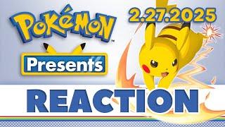 We REACT to Pokémon Presents 2025!