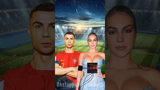 Georgina vs Lie Detector : Ronaldo Asks | #shorts #ronaldo #football #messi