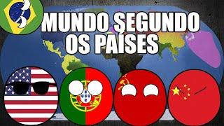 O Mundo Segundo os Países (com o hino oposto)