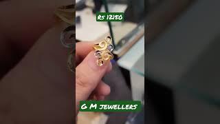 ladies gold ring latest design # G M jewellers aslo available in 18 crat 22 crat and 24 crat in gold