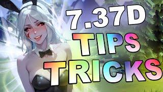 NEW + BEST 7.37d Patch Dota 2 TIPS, TRICKS, SECRETS and BUGS!