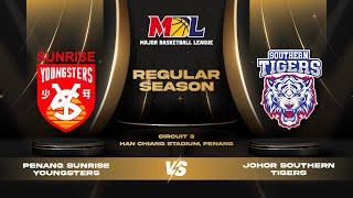 [ENG] MBL Regular Season 2024 | G17 |  Penang Sunrise Youngsters vs Johor Southern Tigers